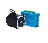 WUDOLI 1 Set 2 Phases Nema 34 Stepper Motor Driver Kit 4.5N.M 5A 86mm Flange Stepper Motor 14mm Shaft 5mm Keyway tools