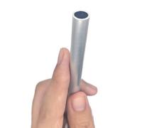 WUDOLI 100mm Length 6061 Aluminum Alloy Tube 24mm Outer Diameter Rust Free Hollow Round Aluminum Pipe for Towel Hanging Industry(24x17.5mm)