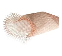 WUDOLI 12.7cm x 3 Meter Woven Copper Mesh Wire Filter Screen for Brewing Distillation Industry