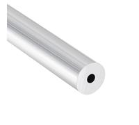 WUDOLI 19mm Diameter Seamless Aluminum Round Tube 300mm Length Lightweight Straight Pipe for Various Application Industry(5.2mm ID)