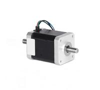 WUDOLI 1pc Nema 17 Non-Captive Stepper Motor Tr8x8 Shaft 42mm Through Step Motor 200mm 300mm 400mm Length 8mm Lead T8 Screw Shaft tools(200mm)