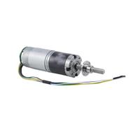 WUDOLI 1pcs 12V DC 36mm Diameter Geared Motor with Encoder 50mm Long M8 Threaded Screw Rod Reducer Motor Planetary Reduction tools(570RPM)