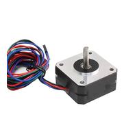 WUDOLI 2 Phase 4 Wire 1A 16N.cm 22oz.in Nema 17 Stepper Motor 1 Meter Cable 5mm shaft 42x20mm Stepping Motor for DIY 3D Printer tools