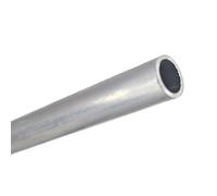 WUDOLI 200mm Aluminium Pipe 6063 Aluminum Alloy Round Tube for Plastic Gear Hoops Towel Hanging Rustproof Industry(OD 25 x ID 23mm)