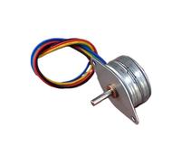 WUDOLI 25mm Micro Stepper Motor 15 Degrees Step Angle Four Phases Five Wires Stepping Motor 3x12.5mm Shaft DIY Toy Engine tools