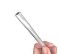 WUDOLI 2pcs 300mm Long 1mm Thick 6063 Aluminum Alloy Tube Straight Round Pipe for Shovel Handles and Fishing Rod Repairs Industry(OD 40 x ID 38mm)