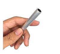 WUDOLI 2pcs 6061 Aluminum Hollow Tube Shaft Sleeve 8mm to 35mm Diameter for Tent Base Support and Clothes Drying Rack Industry(OD 8 x ID 4mm)