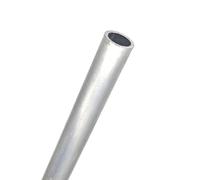 WUDOLI 4pcs Aluminium Pipe Scaffold Pole Straight 700mm Long Round 6063 Aluminum Alloy Tube for Machinery Manufacturing Industry(23x18mm)