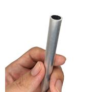 WUDOLI Aluminum Scaffolding Round Tube Poles Lightweight Blow Pipe Channel 20mm 21mm 22mm 24mm 25mm 26mm 28mm 30mm 32mm Industry(100mm 30x1mm)