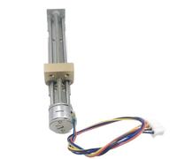 WUDOLI DC 5V 6V 80mm Stroke Slide Table Metal Slide Nut 15mm Micro Stepper Motor 2 Phase 4 Wire Stepping Stepper Linear Actuator tools