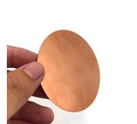 WUDOLI flat sheet T2 Copper Disc Round Plate Sheet Diameter 20mm to 200mm Thickness 1.5mm 2mm 3mm square materials (Size : 2x30mm 2pcs)
