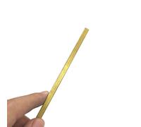 WUDOLI Length 500mm Brass Square Bar Solid Thin Small Square matel Bar 11x11x500mm 12x12x500mm 13x13x500mm 14x14x500mm 15x15x500mm tools(14x14x500mm)