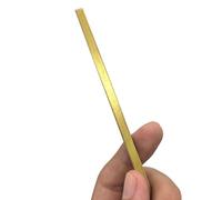 WUDOLI Metal Brass Square Bar Brass block Length 200mm Thickness 5mm 6mm 8mm 10mm 15mm 20mm 25mm 30mm 35mm 40mm tools(10X10X200mm)