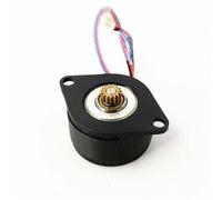 WUDOLI Mini Round 0.9 Degree 2 Phase 4 Wire Stepper Motor 15 Teeth 36mm Diameter Stepping Motor tools