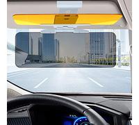 WUDQIJI Car Sun Visor 32 x 12 cm Car Sun Shade Car Anti-Glare Sun Visor Extension Driving Sun Visor Anti-Glare Sun Visor Extension for Day and Night Anti-Glare