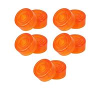 wueiooskj 10pieces Guitar Pedal Footswitch Guitar Effects With Plastic Accessory Guitar Accessories Electric Guitar Pedal Guitar, orange