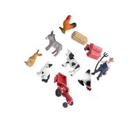 wueiooskj Assemble Figure Farm House Barn Playset Gifts Choice For Little Farm Enthusiasts Each Figure Is Hand Painted And Sculpted By Experts Which Ensures Authenticity