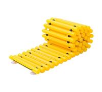 wueiooskj Balance And Coordination With Bridge Balance Board Outdoor Board For Kids Activities Path Is Easy To Store And Saves Space.When Not, yellow, 150x28.5cm