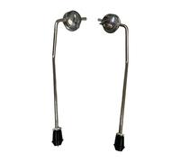 wueiooskj Bass Drum Support Leg Sturdy Drum Set Metal Legs Feet Replacement Accessories Musicians And Performances Sturdy Set Metal Legs Kits Support