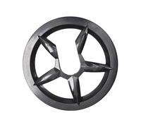 wueiooskj Bike Chain Wheel Protector Crankset Guard Lightweight Durable Accessory Provides Long Lasting For Cycling Enthusiasts Bicycle Chain Wheel Protector Road Bike Accessory, Five Stars, 6.5cm