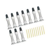 wueiooskj Bike Valve Replacement Package Includes 10 Rubber Tubes Essential Replacement Components Bike Valve Tyre Set Old Bicycle British Tyre