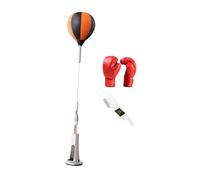 wueiooskj Boxing Reaction Ball Training Target Feel And Reaction Speed At Home Adjustable Height Is Suitable For Beginners And Easy To Install Experience Innovative Way To Train, for Kids with Gloves