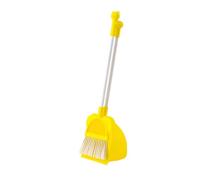 wueiooskj Broom And Dustpan Set For Kids Facilitating Fun Learning Clean-Up Activities Enhancing Household Responsibility Understanding Kids Cleaning Set Housekeeping Play Playhouse, yellow, 17x62cm