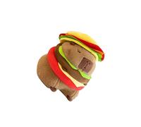 wueiooskj Capybara Plush Doll Cartoon Animal Stuffed Toy Captivating Adorable Plush Figure Toy Capybara Kids Stuffed Animal Can Be Applied As Cute and Warm Gifts for Families and Fellows On Birth