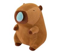 wueiooskj Charming Cute Capybara Stuffed Animal Cuddly Plush Doll for Home Decoration and Relaxing Bedtime Moments Snuggling Plush Animal Doll Cute Stuffed Cosplay, Brown, 35cm