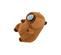 wueiooskj Charming Cute Capybara Stuffed Animal Cuddly Plush Doll for Home Decoration and Relaxing Bedtime Moments Snuggling Plush Animal Doll Cute Stuffed Cosplay, Brown, 45cm
