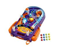 wueiooskj Children Pinball Machine Durable Fun Toy Encouraging Children To Develop Coordination And Strategic Thought Pinball Machine Interactive Desktop Game , with Light , 43x46.5x14.5cm