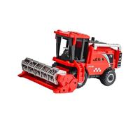 wueiooskj Combine Harvester Toy Kids Harvester Simulation Model Engages Boys In Farming Activities Enhancing Understanding Of Agricultural Machinery Combine Toy Kids Children, Red, 20x13.5x10.5cm