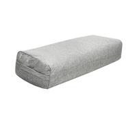 wueiooskj Comfortable Support Pillow Skin-Friendly For Enhanced Yoga Practice Comfort Yoga Bolster Pillow For Legs Restorative Practice Balance Ps Modification Removable Cover, Gray, 70x24x14cm