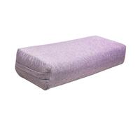 wueiooskj Comfortable Support Pillow Skin-Friendly For Enhanced Yoga Practice Comfort Yoga Bolster Pillow For Legs Restorative Practice Balance Ps Modification Removable Cover, Violet, 70x24x14cm