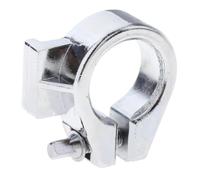 wueiooskj Cymbal Stand Holder Memory Lock Drum Accessories Easy Removal Zinc Alloy Long Lasting Solution Save Time Cymbal Stand Accessories Drum Kit, Silver, 25mm