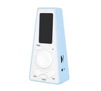 wueiooskj Digital Metronome with Timer Control Adjustable Electronic Metronome Battery Vocal Rhythm Beat for Guitar Piano Violin, Blue