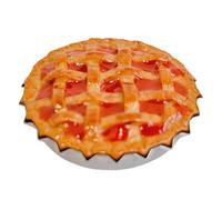 wueiooskj Dollhouse Decoration Accessories Fruit Pie Model 1/6 1/12 Scale Enhances Miniature Kitchen Decor Aesthetic Pretend Toy Small Food Pie Model Kitchen Accessories