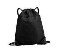 wueiooskj Draw String Bags PE Bags Rucksack Casual Day Pack Effective Drawstring Holds Sports Gear While Being Compact Carry Bag Drawstring Backpack Sack For Kids Men Women Large, Black, 43x50x1cm