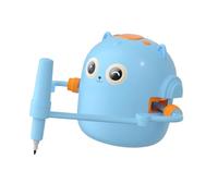 wueiooskj Drawing Robot Engaging Children In Art And Language Lessons Combination Of Fun And Education Through Robotics Artist Toy Fun Learning Tool Drawing Toy Creative, blue, 11x12.5cm