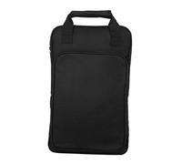wueiooskj Drum Sticks Gig Bag Drum Mallet Storage Bag Case Organized Storage And Easy Access To Drumsticks Freely Retractable. Drumstick Is Sure To Become Must Have In Everyday, Black, 46x30x10cm