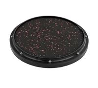 wueiooskj Drumming Practise Dumpad Percussion Plate Crafted High Elastic Carbon Fiber Promises Long Lasting Durability Silent Drum Dumb Drum Beginner Training Pad, black, 12 inch