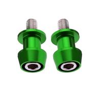 wueiooskj Durable Billet Swing Arm Slider Spool Screws Easy Installation With Raised Lips Offering Enhanced Stability And Security Swing Arm Spool Slider Stand Screw , green