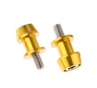 wueiooskj Durable Billet Swing Arm Slider Spool Screws Easy Installation With Raised Lips Offering Enhanced Stability And Security Swing Arm Spool Slider Stand Screw , gold