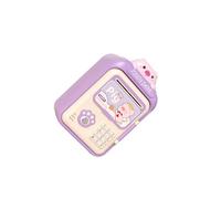 wueiooskj Dynamic Electronic Piggy Bank For Kids ATM Money Bank With Password Code Lock Enhances Saving Skills And Fun Electronic Piggy For Kids Toy ATM Money, Violet, 14.5x11.5x25cm