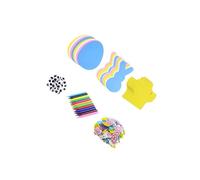 wueiooskj Easter Foam Sticker DIY Crafts Engaging Egg Bunny Chick Kits Offering for Creative Fun For Kids During Spring DIY Foam Set Supplies Easter Craft Kits For Kids