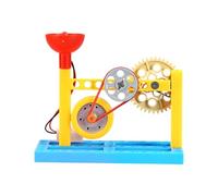 wueiooskj Educational Science Toy Hand Generator Model Easy To Assemble Portable Electric Generator Model For STEM Learning Fun Hand-cranked Power Dynamo