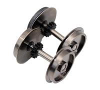 wueiooskj Electric Train Carriage Wheels DC Wheel Accs Offering Good Rotation And Low Noise Designed For 1 87 Scale Model Trains 1:87 HO Scale Model Railway Hobby Train Accessory