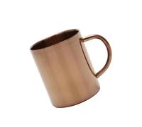 wueiooskj Elegant Rose Gold Double Wall Insulated Cup Stainless Steel Tea Coffee Mug 400ml Beverage Water