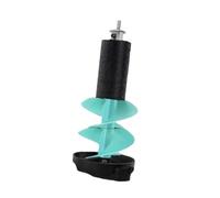 wueiooskj Ice Fishing Drill 6 Inches Essential Tool Durable Aluminum Alloy for Easy Cutting in Harsh Conditions Oceans Sea Fishing Lakes Rivers Ice Burrowing Auger Aluminum Alloy, Blue, 50cm