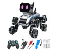 wueiooskj Intelligent Robot Dog Toy Kids Educational Smart Robot Dog RC Robotic Remote Control Fun Interactive Robotics Remote Control Interactive Traning Toy